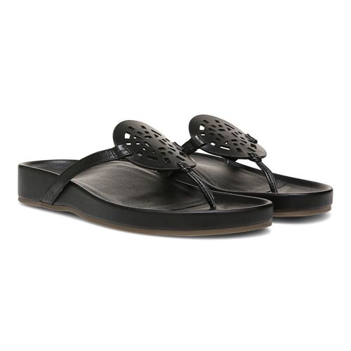 Vionic Solari Womens Thong Sandals - Black - Pair