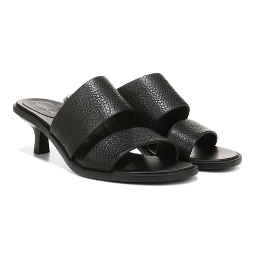 Vionic Ivelle Womens Slide Sandals - Black Lthr - Pair