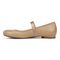 Vionic Joseline Womens Mary Jane Flat - Macaroon Leather - Left Side