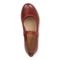 Vionic Joseline Womens Mary Jane Flat - Syrah Leather - Top