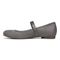 Vionic Joseline Womens Mary Jane Flat - Pewter Shimmer - Left Side