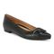 Vionic Arielle Womens Ballerina/Skimmer Flat - Black Nappa - Angle main