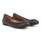 Vionic Delanie Womens Ballerina/Skimmer Flat - Chocolate Leather - Pair