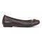 Vionic Delanie Womens Ballerina/Skimmer Flat - Chocolate Leather - Right side