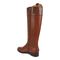 Vionic Phillipa Womens High Shaft Boots - Brown Leather - Back angle