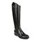Vionic Phillipa Womens High Shaft Boots - Black Leather - Angle main