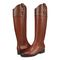 Vionic Phillipa Womens High Shaft Boots - Brown Leather - pair left angle