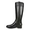 Vionic Phillipa Womens High Shaft Boots - Black Wide Calf - Left Side
