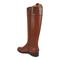 Vionic Phillipa Womens High Shaft Boots - Brown Wide Calf - Back angle