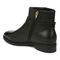 Vionic Rhiannon Womens Ankle/Bootie Shrtboot - Black Leather - Back angle