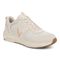 Vionic Walk Strider Women's Performance Walking Shoes - Cream/gold - Angle main
