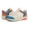 Vionic Walk Strider Women's Performance Walking Shoes - Ivory Multi - pair left angle