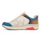 Vionic Walk Strider Women's Performance Walking Shoes - Ivory Multi - Left Side