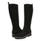 Vionic Ashburn Womens High Shaft Boots - Black Microfiber - pair left angle