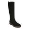 Vionic Ashburn Womens High Shaft Boots - Black Microfiber - Angle main