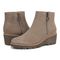 Vionic Hazal Womens Ankle/Bootie Shrtboot - Stone Suede - pair left angle