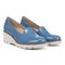 Vionic Willa Wedge Women's Slip-On Loafer Moc Wedge Shoes - Captains Blue - Pair
