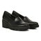 Vionic Willa Wedge Womens Slip On/Loafer/Moc Wedge - Black Leather - Pair