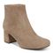 Vionic Sibley Womens Ankle/Bootie Shrtboot - Taupe Suede - Angle main