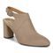 Vionic Roseville Womens Mule/Clog Dress - Taupe Nubuck - Angle main