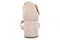 Vionic Chardonnay Women's Heeled Sandals - Stylish and Comfortable Quarter/Ankle/T-Strap Sandals - Lucid Beige - Back