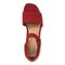 Vionic Chardonnay Womens Quarter/Ankle/T-Strap Sandals - Syrah Suede - Top