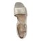 Vionic Chardonnay Women's Heeled Sandals - Stylish and Comfortable Quarter/Ankle/T-Strap Sandals - Gold - Top
