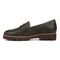 Vionic Cheryl II Women's Slip On Loafer Moc Casual Shoes - Dark Khaki - Left Side