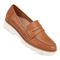 Vionic Cheryl II Women's Slip On Loafer Moc Casual Shoes - Tan Leather - CHERYL II-I7819L1201-TAN-13fl-med