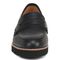Vionic Cheryl II Women's Slip On Loafer Moc Casual Shoes - Navy Blue Leather - Front