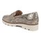 Vionic Cheryl II Women's Slip On Loafer Moc Casual Shoes - Gold - Back angle