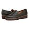 Vionic Cheryl II Women's Slip On Loafer Moc Casual Shoes - Dark Khaki - pair left angle