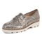 Vionic Cheryl II Women's Slip On Loafer Moc Casual Shoes - Gold - Left angle