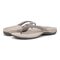 Vionic Dillon Shine Womens Thong Sandals - Stormy Rhinestone - pair left angle