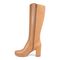 Vionic Ynez Womens High Shaft Boots - Camel Lthr Mcfbr - Left Side