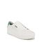 Dr. Scholl's Time Off Women's Comfort Sneakers - White Faux Leather - Angle main