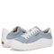 Dr. Scholl's Time Off Women's Comfort Sneakers - Blue Fabric - pair left angle