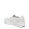 Dr. Scholl's Savoy Slip-on Women's Comfort Sneaker - White Fabric - Swatch