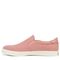 Dr. Scholl's Madison Women's Comfort Slip-on Sneaker - Rose Pink Fabric - Left Side
