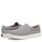 Dr. Scholl's Madison Women's Comfort Slip-on Sneaker - Grey Fabric - pair left angle