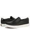 Dr. Scholl's Madison Women's Comfort Slip-on Sneaker - Black Synthetic - pair left angle