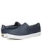 Dr. Scholl's Madison Women's Comfort Slip-on Sneaker - Navy Synthetic - pair left angle