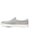 Dr. Scholl's Madison Women's Comfort Slip-on Sneaker - Grey Fabric - Left Side