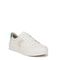 Dr. Scholl's Madison Lace Women's Comfort Sneaker - White Faux Leather - Angle main