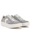 Dr. Scholl's Madison Lace Women's Comfort Sneaker - Grey Fabric - Pair