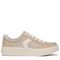 Dr. Scholl's Madison Lace Women's Comfort Sneaker - Taupe Faux Leather - Right side