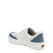 Dr. Scholl's Madison Lace Women's Comfort Sneaker - White/blue Fabric - Swatch