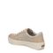Dr. Scholl's Madison Lace Women's Comfort Sneaker - Taupe Faux Leather - Swatch
