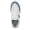 Dr. Scholl's Madison Lace Women's Comfort Sneaker - White/blue Fabric - Top