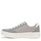 Dr. Scholl's Madison Lace Women's Comfort Sneaker - Grey Fabric - Left Side